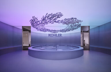 Kohler Unveils New Pearlized Finish in Harry Nuriev Installation