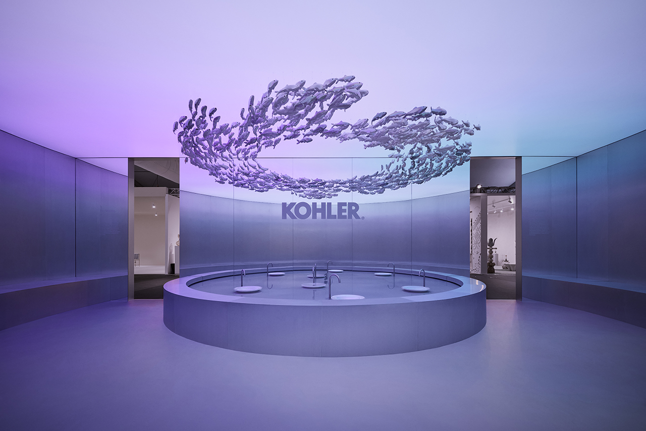 Kohler Unveils New Pearlized Finish in Harry Nuriev Installation