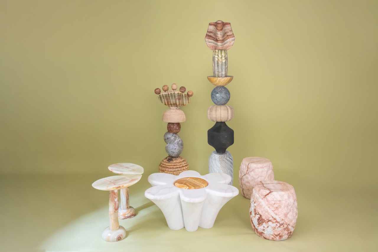 Flowers Are Forever in Sten Studio's Garden of Stone, Lithic Bloom