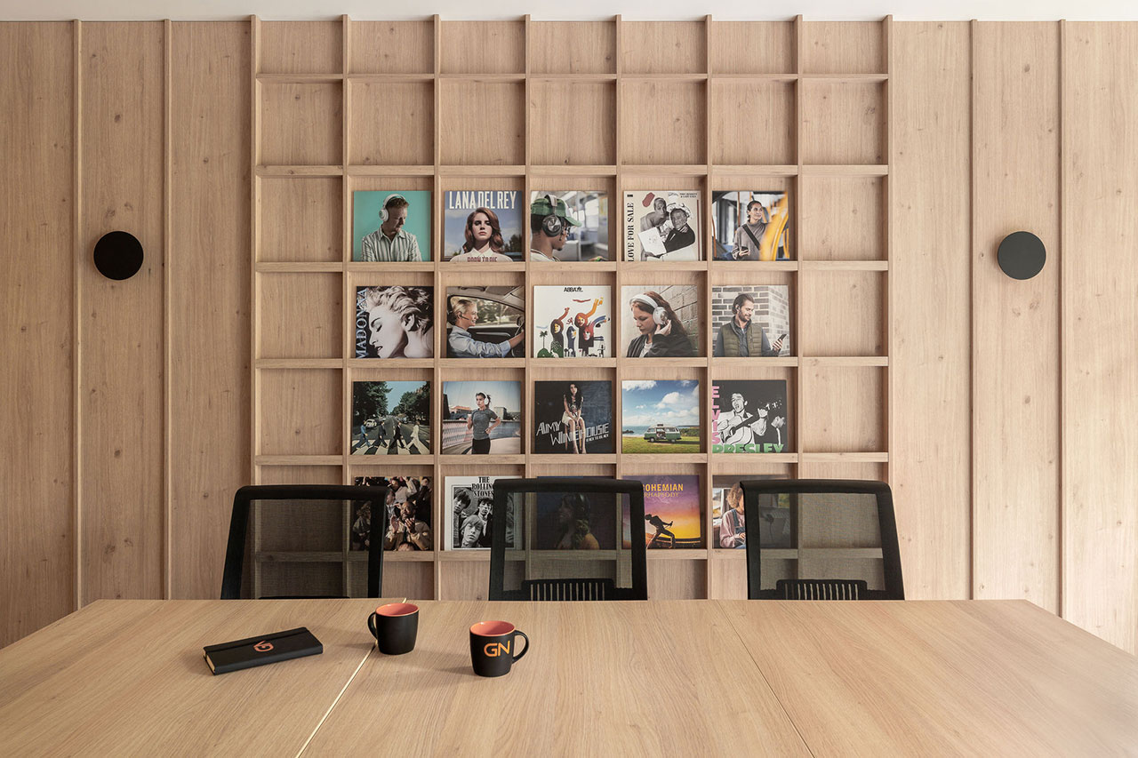 This Office Fuses Scandinavian Design and Acoustic Performance