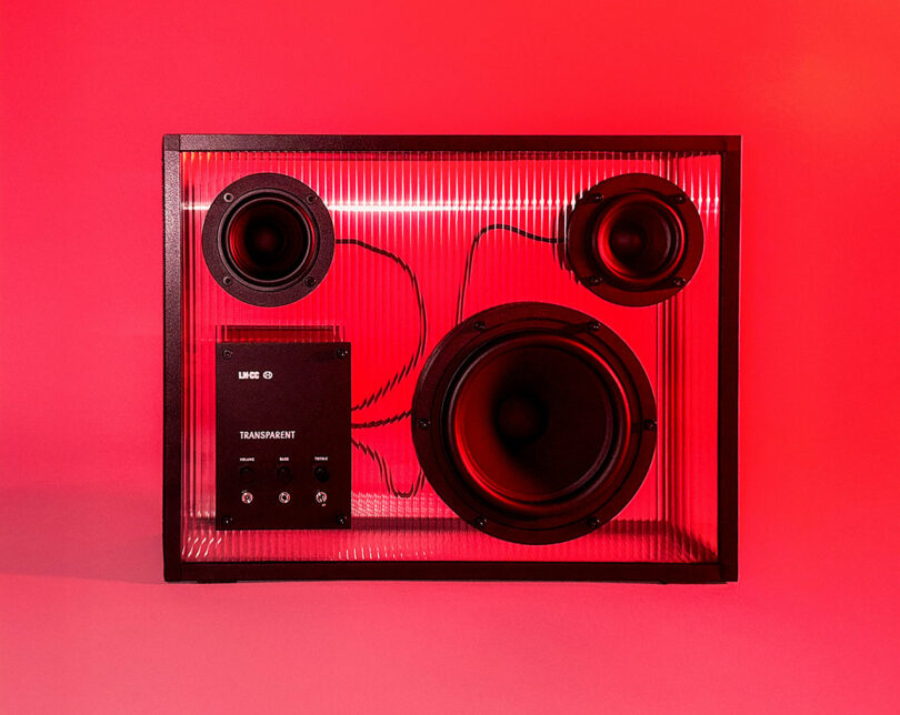 This Nightclub-Inspired Speaker Is Transparent Both in Name and Assembly