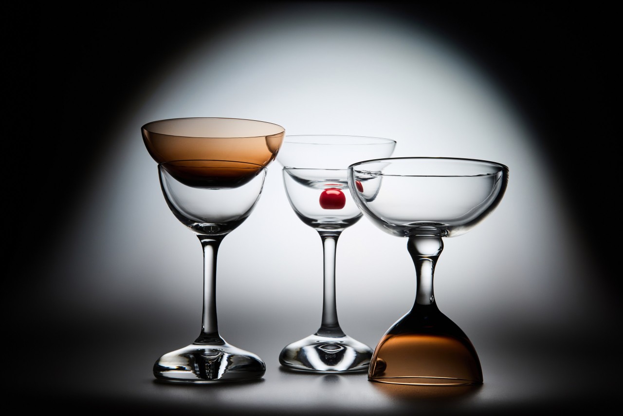 This Glassware Collection Cheers to NYC's Signature Manhattan