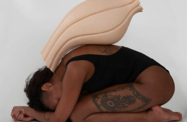 Talia Luvaton Centers Nature with TRACE Leather Vessels