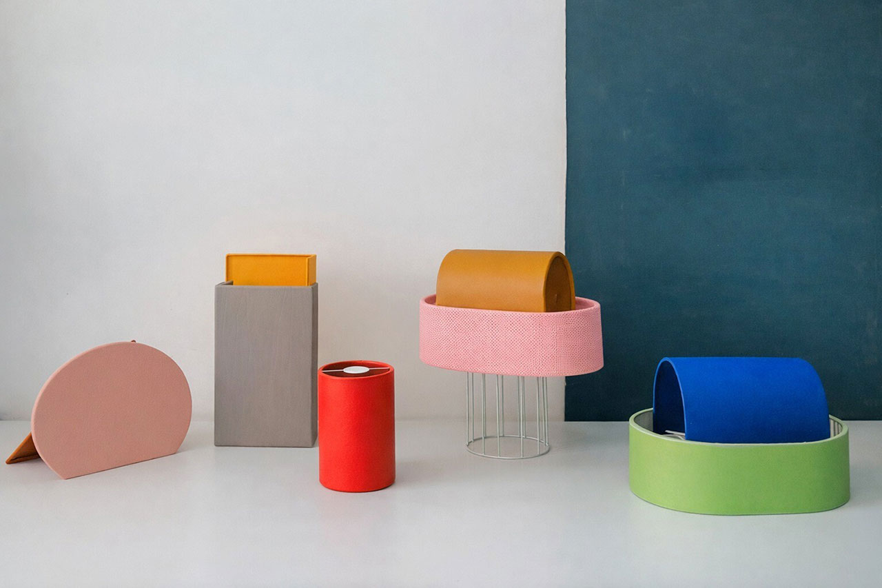 Beyond Leather Transforms Scrap Material Into Lighting