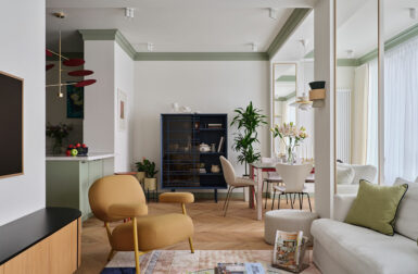 An Almaty Apartment Composed in Sage, Sunlight, and Serendipity