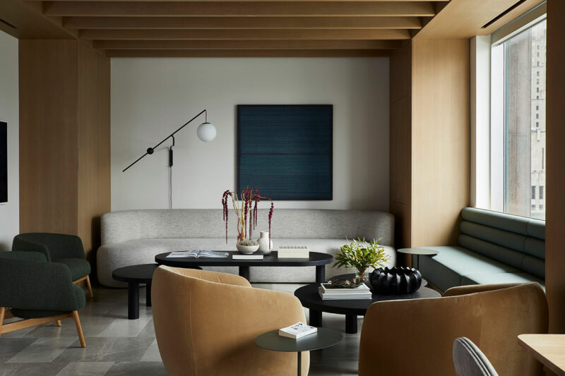 This Toronto Law Firm Lounge by Studio Ha/Wa Makes the Case for a Better Return to Office