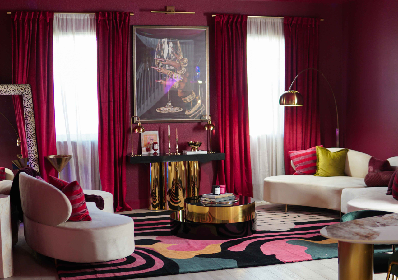Maia Homes Makes Hand-Tufted Statement Rugs for Art Lovers