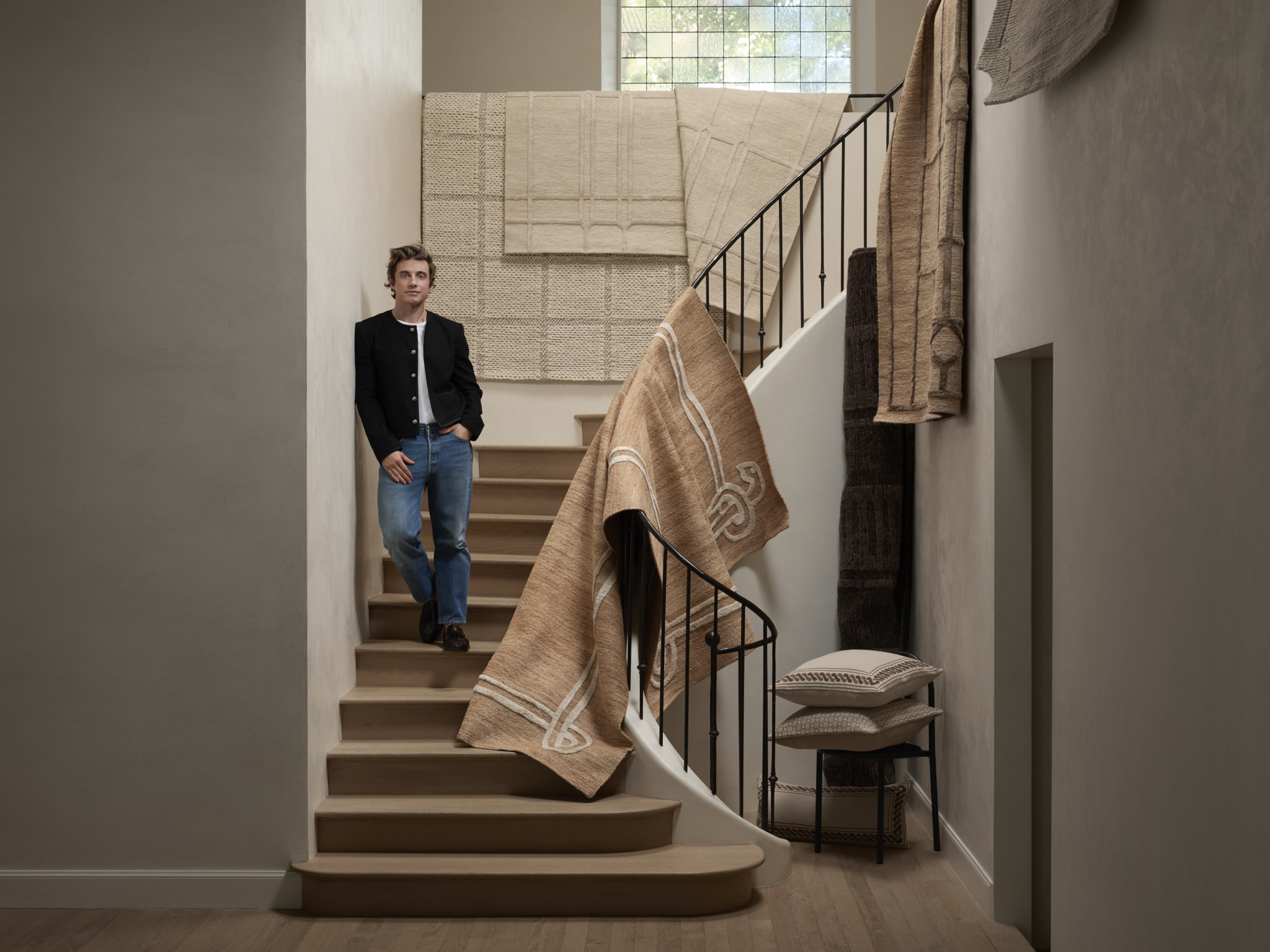 Jeremiah Brent Brings Architectural Influences to Loloi Rugs