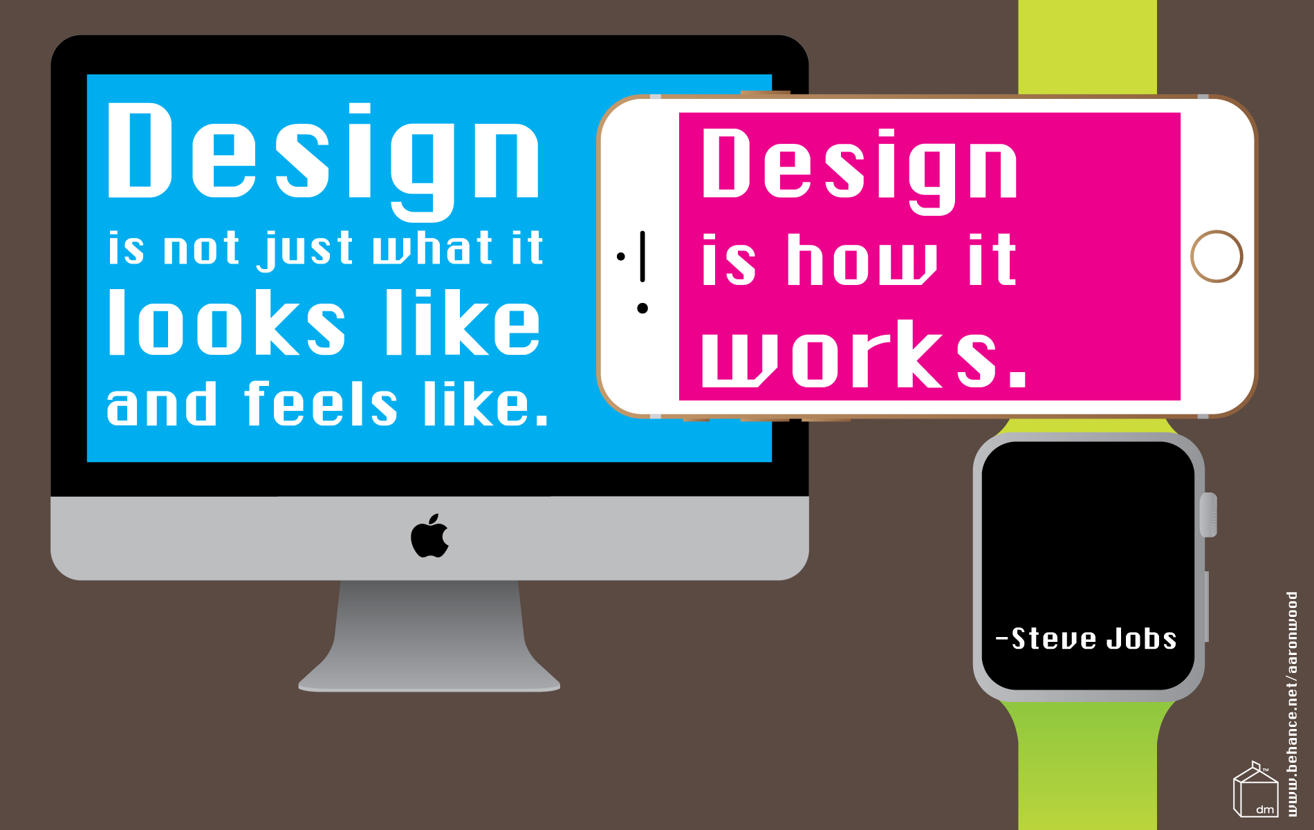 Steve Jobs Inspiring Quote: Design Is How it Works - Design Milk